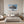 Poster Wandbild Silberner Baum fuer Schlafzimmer grauoderbeige Querformat