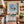 Poster Wandbild Traumhafte Berglandschaft in einer Seifenblase fuer Kueche und Esszimmer gruen Quadrat