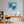 Poster Wandbild Traumhafte Natur im Seifenblasen-Motiv fuer Buero und Arbeitszimmer warmeFarben Quadrat