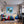 Poster Wandbild Traumhafte Natur im Seifenblasen-Motiv fuer Jugendzimmer warmeFarben Quadrat