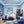 Poster Wandbild Traumhafte Seifenblase am Strand fuer Jugendzimmer blau Quadrat