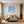 Poster Wandbild Traumhafte Seifenblase am Strand fuer Schlafzimmer gruen Quadrat