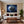 Poster Wandbild Weltall und Erde B-00027 fuer Wohnzimmer warmeFarben Querformat