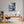 Poster Wandbild Winterliche Eichhörnchenfreude fuer Buero und Arbeitszimmer dunkelanthrazit Hochformat