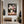 Poster Wandbild Zarte Pfingstrosenpracht fuer Flur und Eingang grauoderbeige Hochformat