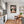 Poster Wandbild Zarte Pfingstrosenpracht fuer Kueche und Esszimmer grauoderbeige Hochformat